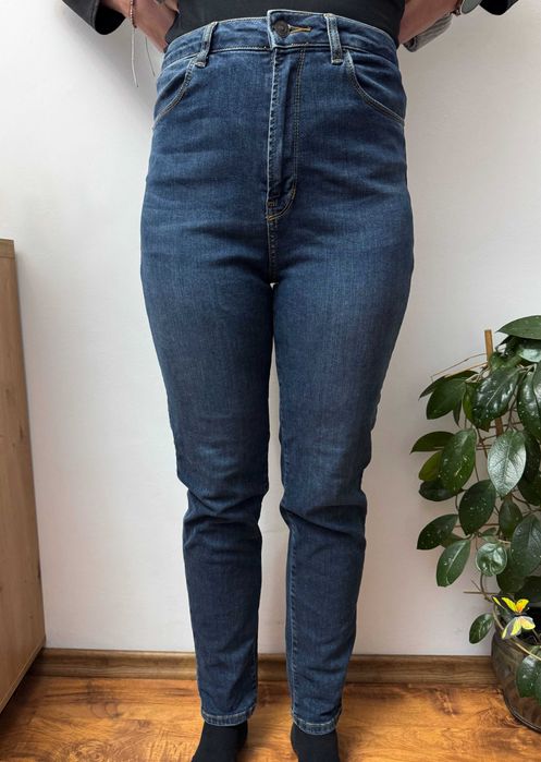 Spodnie jeansowe wysoki stan jeansy stretch skinny LTB L 40 W30 L30