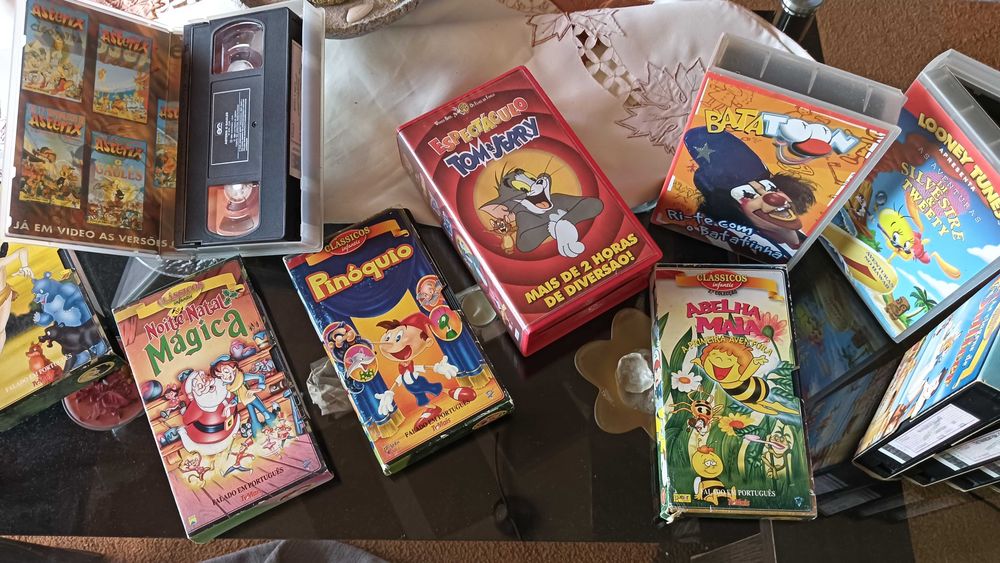 VHS's Filmes para crianças