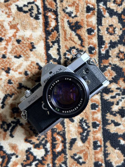 Pentax MX + Lente 50mm 1.4