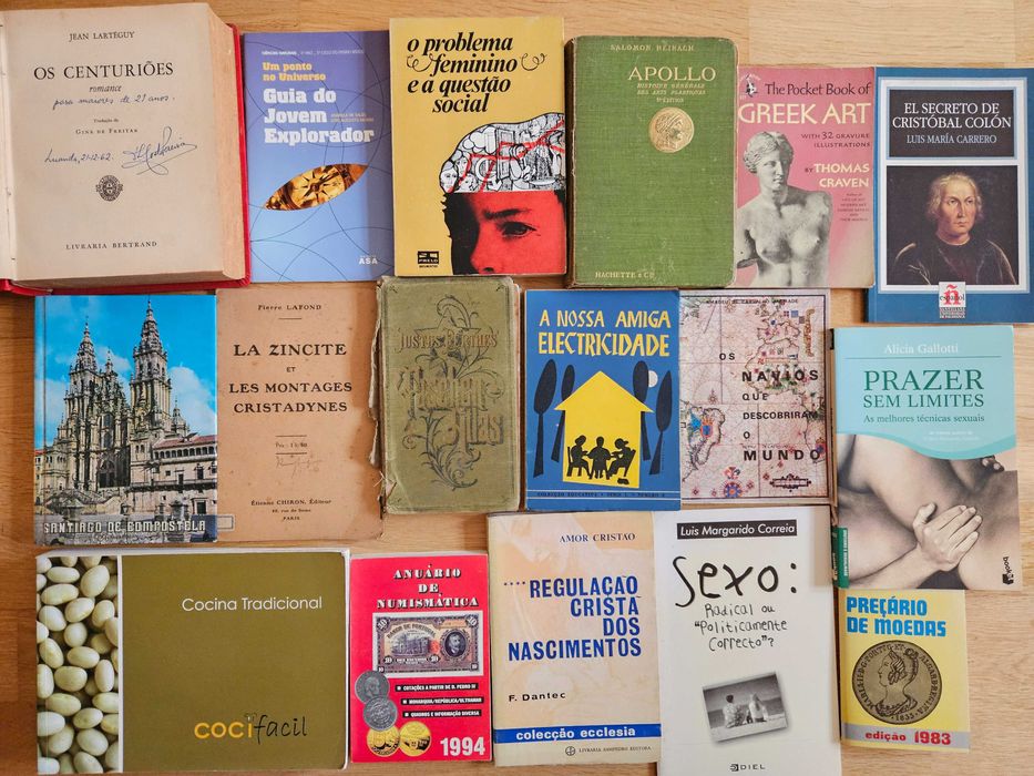 Livros e Revistas - Viagens Romance Infantil História Arte Ciências