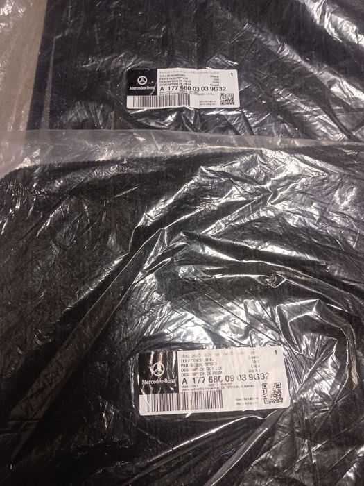 Oryginalne dywaniki welurowe Rypsowane Mercedes A klasa W 177