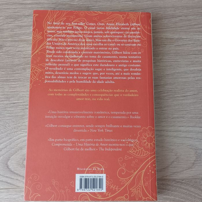 Livro "comprometida"