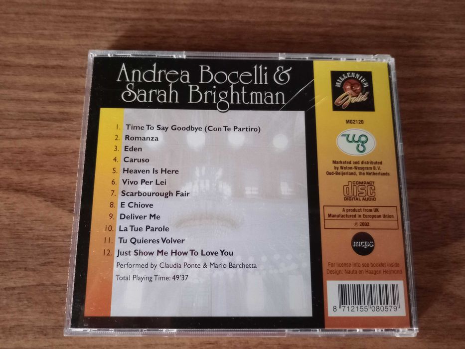 Andrea Bocelli  & Sarah Brightman