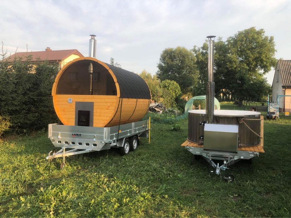 Wynajem mobilnej bali / sauny / jacuzzi / bani / beczki