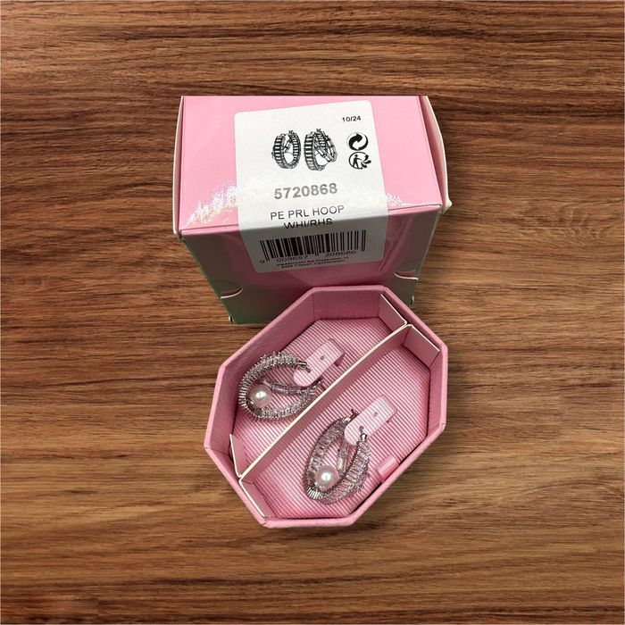 Сережки та каблучка Swarovski