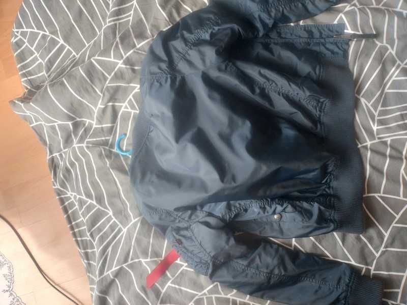 Kurtka Alpha Industries ma-1 Bomberka Granatowa Męska Wiosenna S