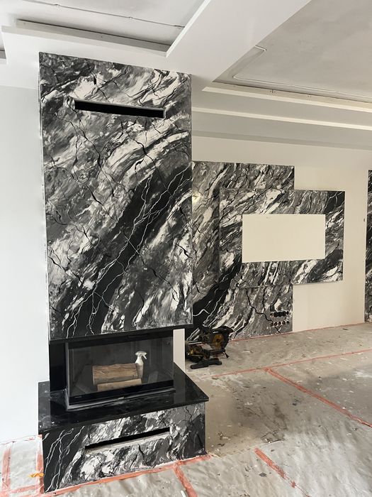 Tynki dekoracyjne Stiuk Beton architektoniczny Sztukateria Lamele