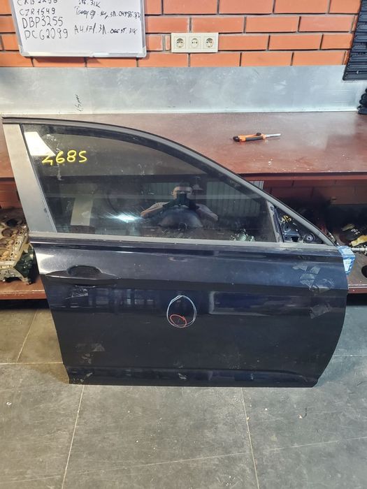 Двері передні, задні VW Jetta 7,  mk7 (2018-2024) США LC9X чорні / Дверь передняя Джетта 7