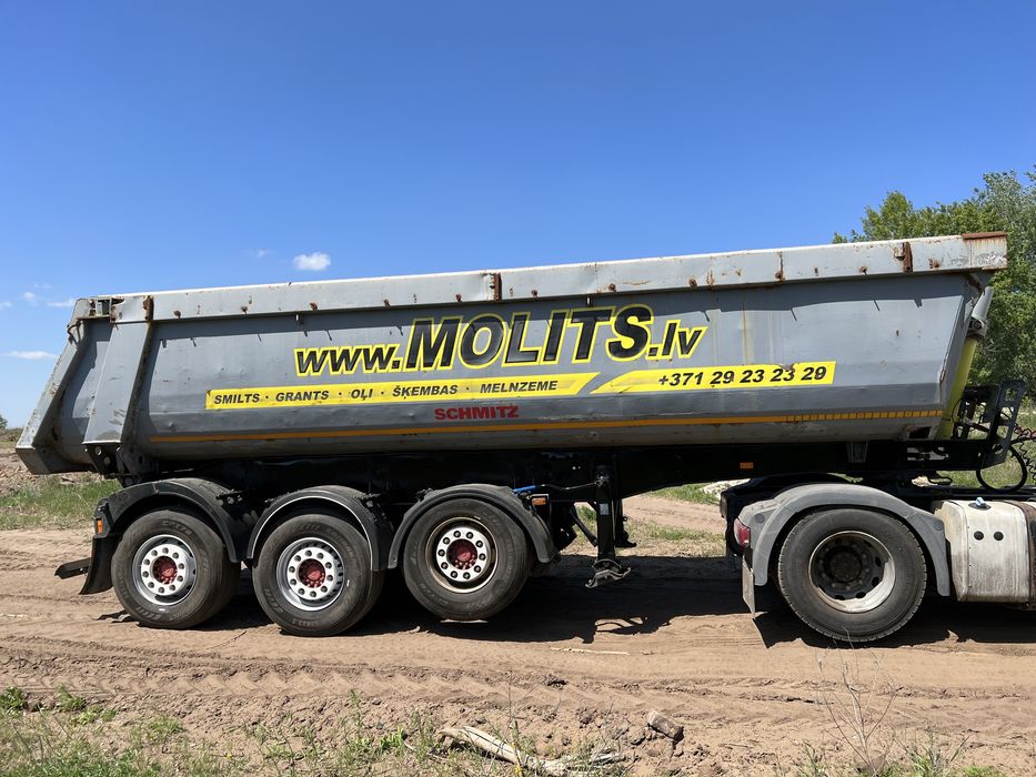 Напівпричіп самоскид schmitz saf