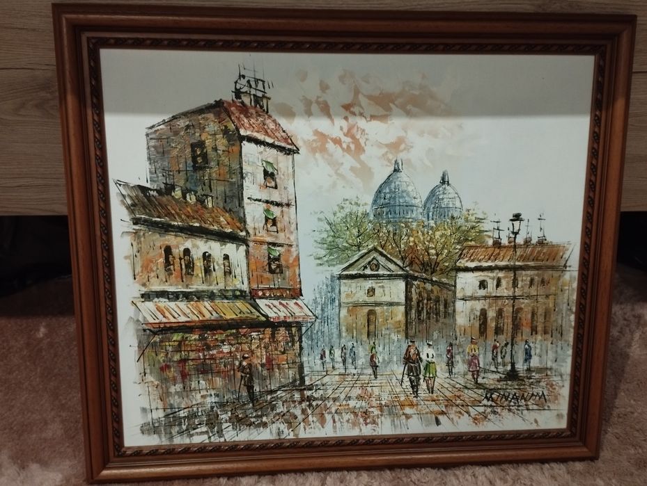 Quadro vintage pintura