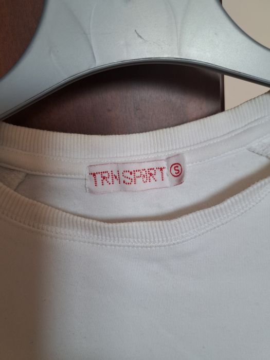 Bluza dresowa damska biała TRN Sport - S-ka