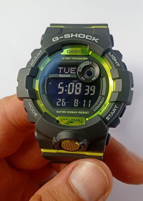 Casio G-shock GBD-800 sport g squad bluetuth step tracker nieużywany