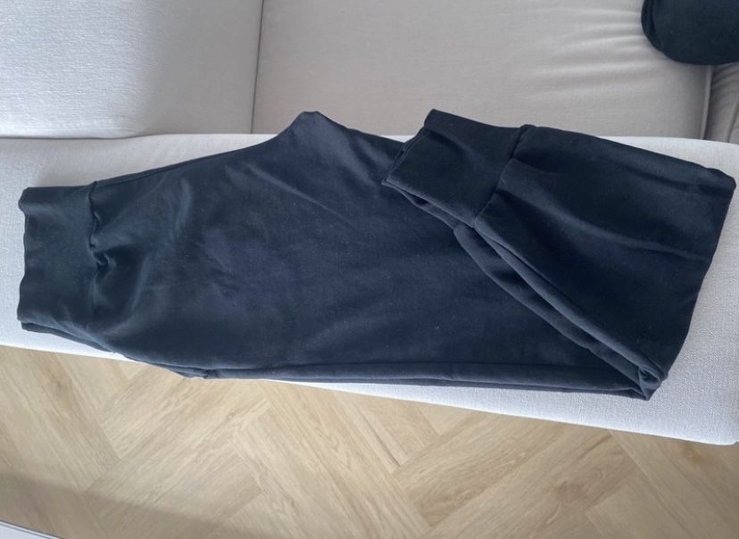 2x Spodnie ciążowe dresy i jeansy H&M rozm L