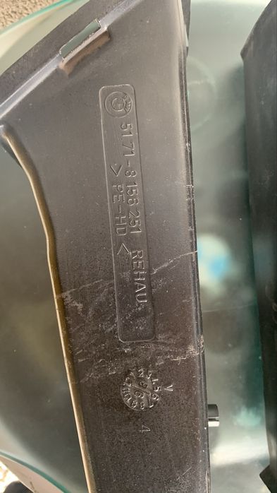 Entradas de ar parachoques BMW e36