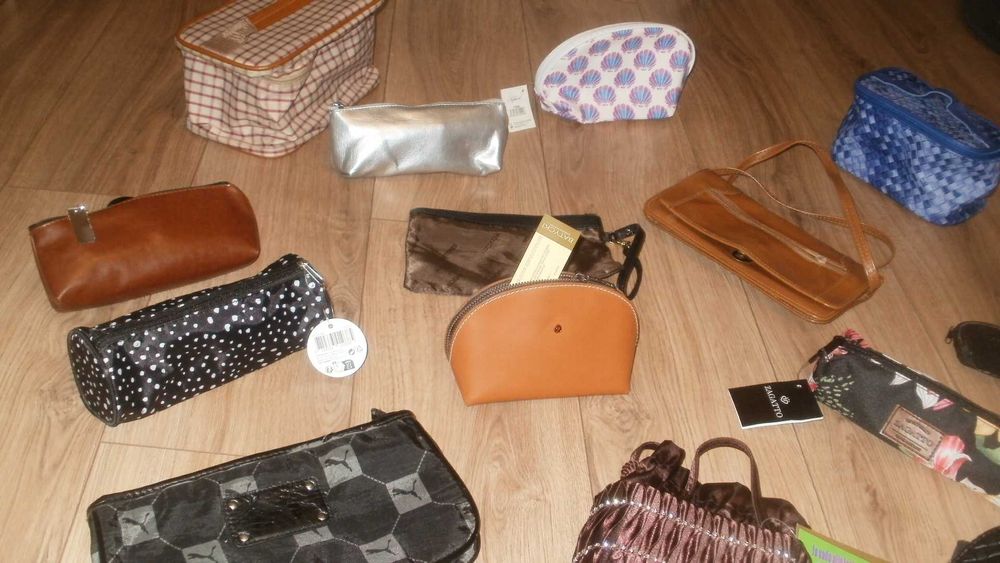 Kosmetyczki - zestaw- Batycki, Tchibo, Witchen, Zagatto i inne