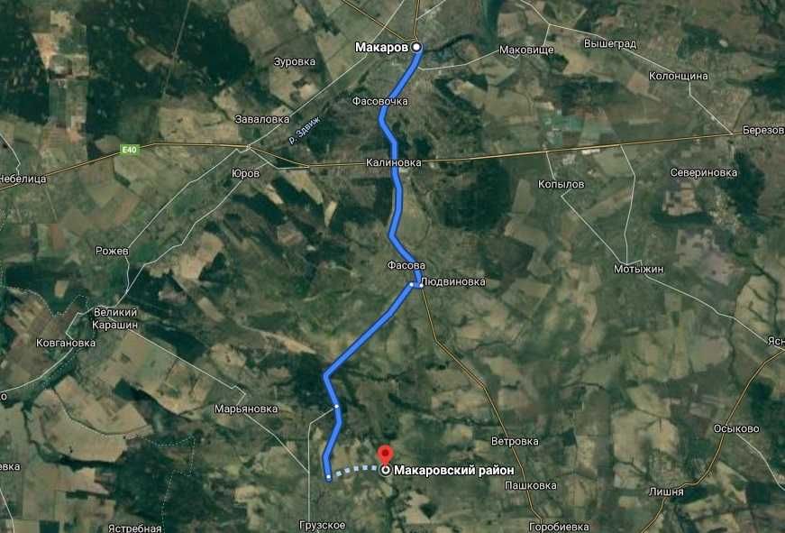 Продается большой участок под застройку в Грузском, 5 Га, Киевская обл