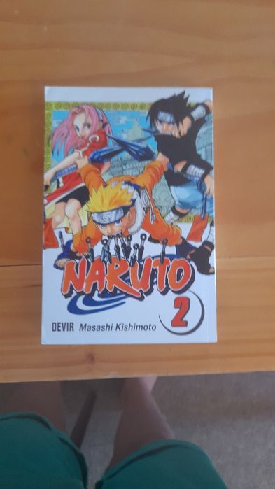 Livros Naruto 1, 2 e 3