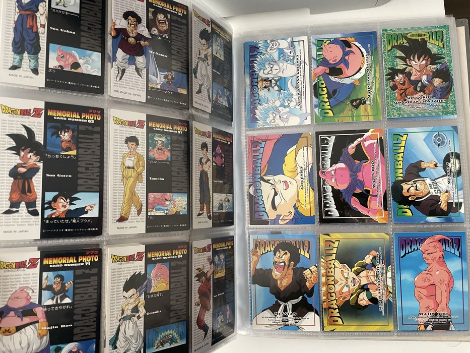 Coleção Cartas Dragon Ball Z