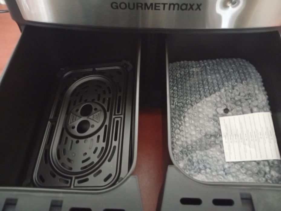 Frytkownica frytownica airfryer dwukomorowa beztłuszczowa