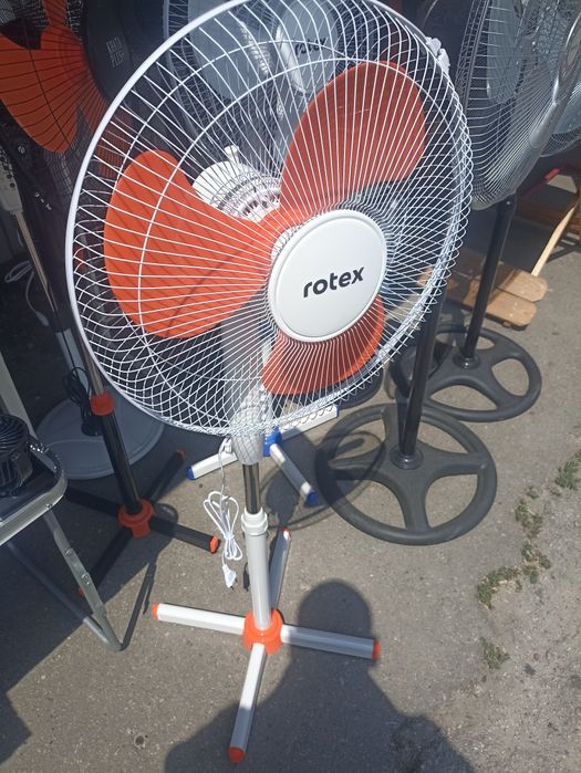 Гарантія від виробника 1 рік . Підлоговий  вентилятор Rotex raf 40e