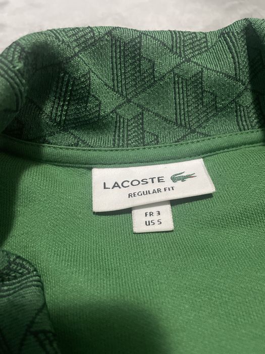 casaco da lacoste verde