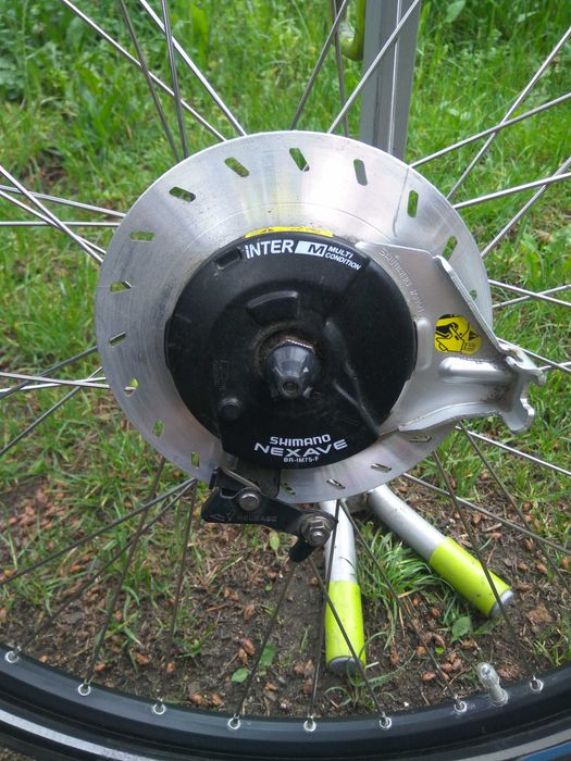 Shimano NEXAVE HB-IM70  kołó przednie z ham. rolkowym AlexRims DH19