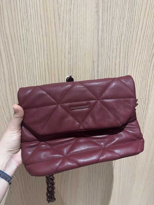 Bordowa torebka Monnari