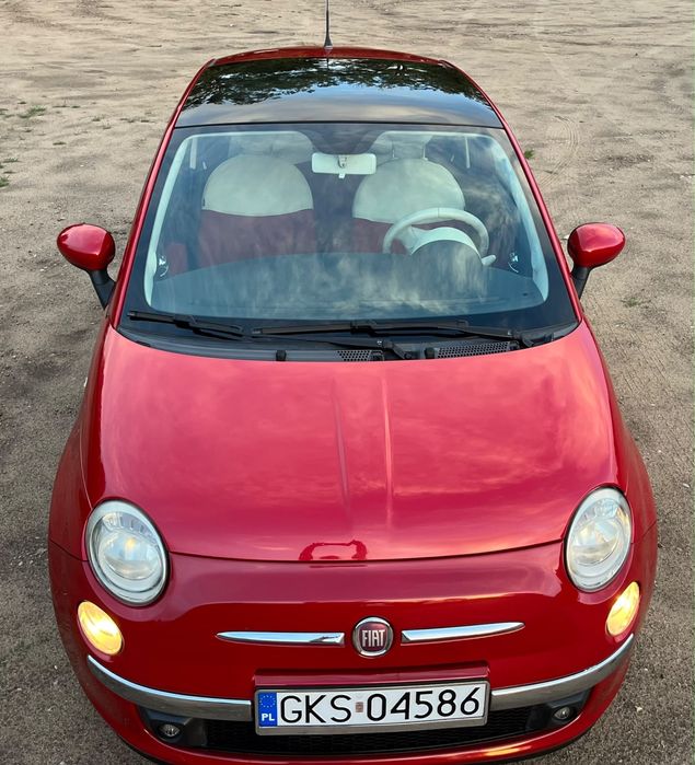 FIAT 500 panorama dach 2011r. KLIMATYZACJA