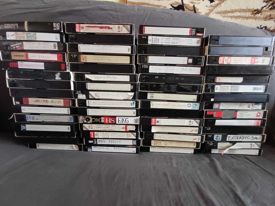 Kasety VHS wideo