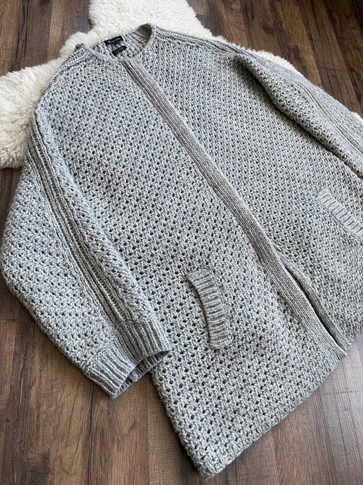 Кардиган Massimo Dutti з італійської пряжі на блискавці