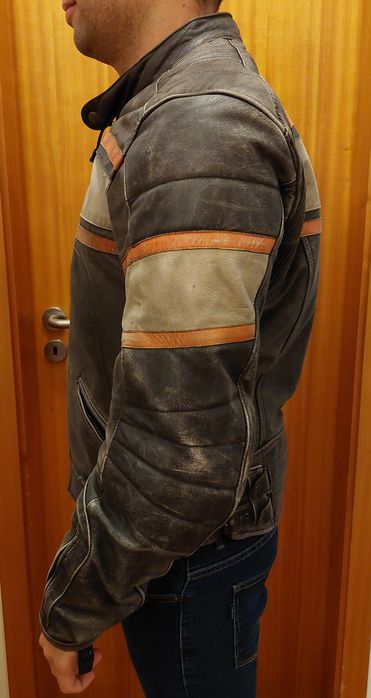 Casaco Motard em pele