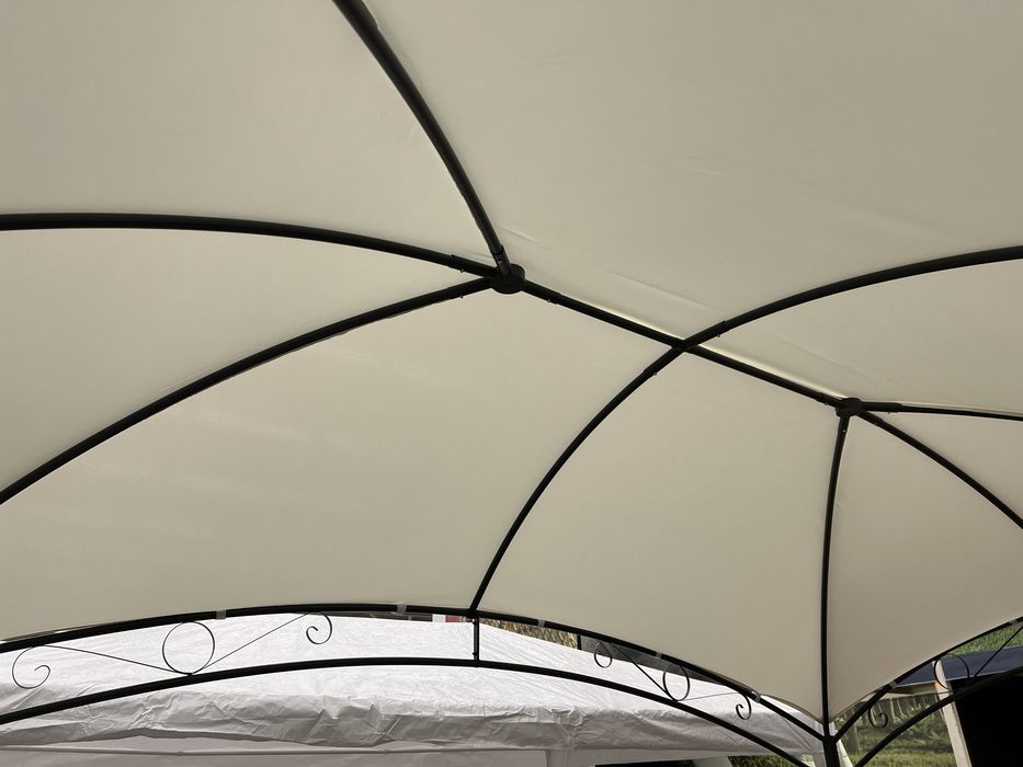 Садовий павільйон водонепроникний 2х3/3х4м альтанка, навес беседка