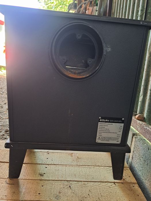 Salamandra a lenha e pellets