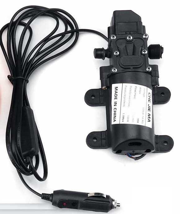 Kit lavagem auto automovel eletrico com bomba de 12v 100w e ligação ao isqueiro NOVO