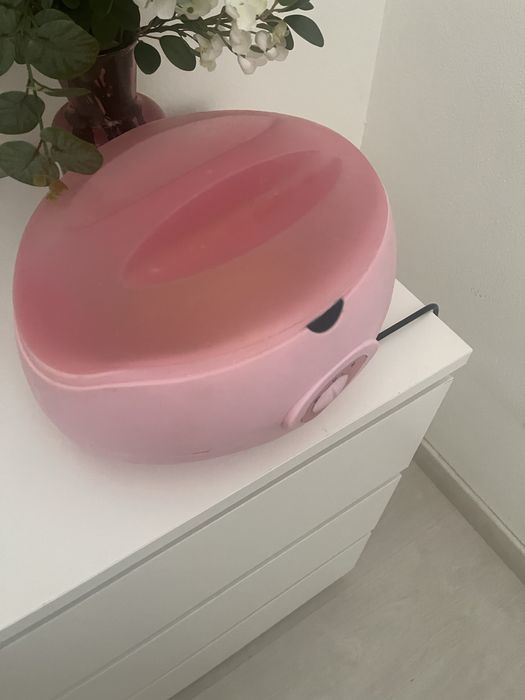 Panela parafina rosa