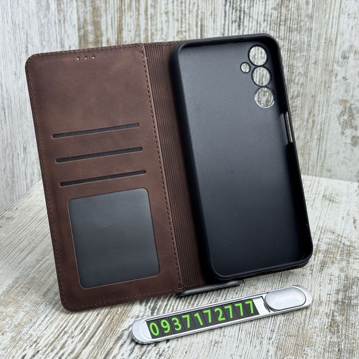 Чехол книжка прошитая Leather Book на Samsung A25 5G/ A24 Чохол