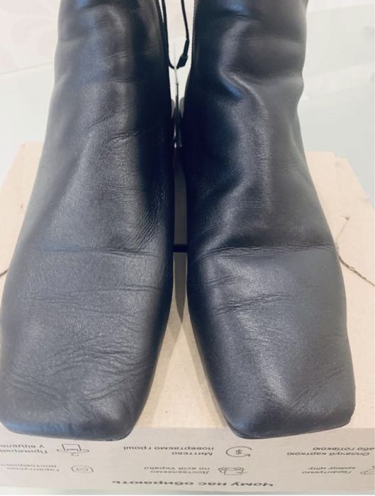 Ботинки ZARA кожа