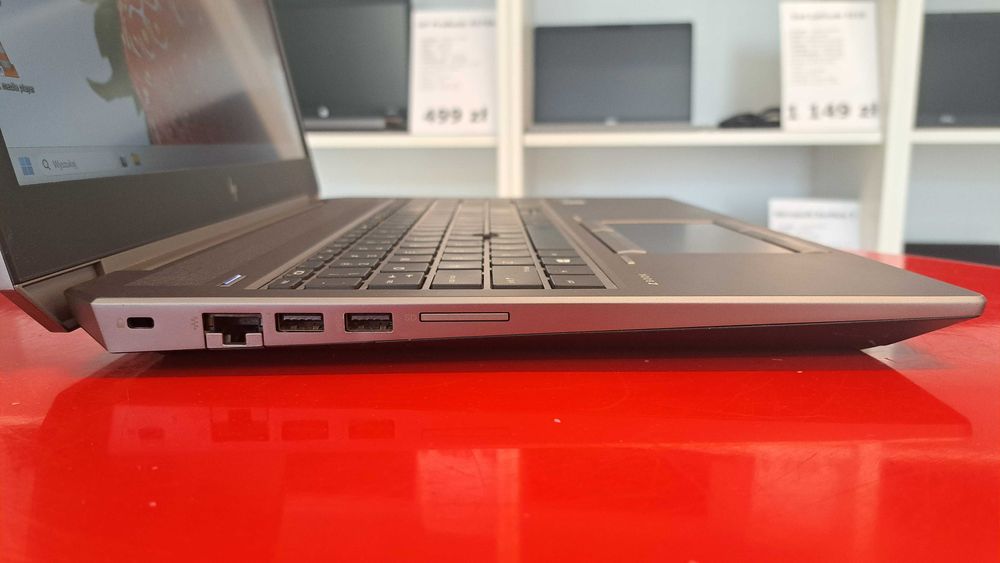 Laptop HP Zbook 15 G6 Intel Xeon e-2286m 32GB RAM 1TB SSD nVidia Quadro RTX 3000 W11 FullHD Faktura Gwarancja