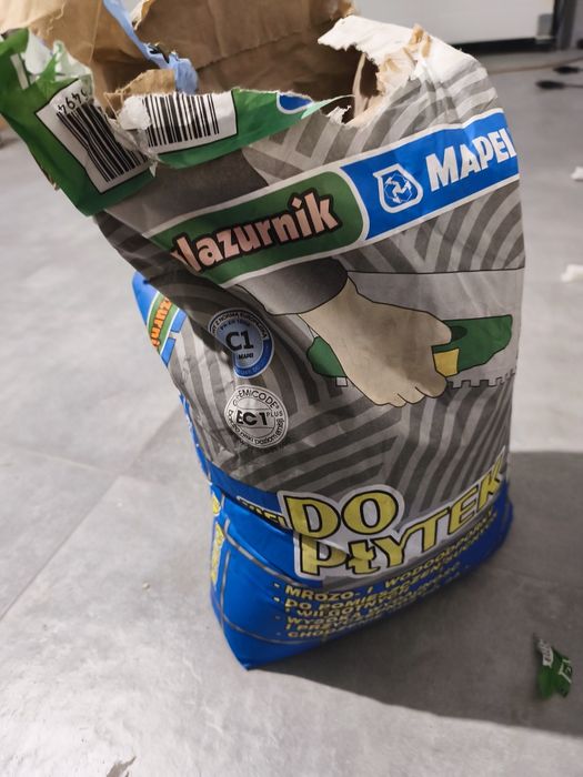 Klej do płytek, worek