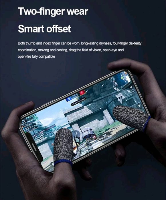 Ігрові напальчники для ігор Pubg Mobile, Mobile Legends , Genshin