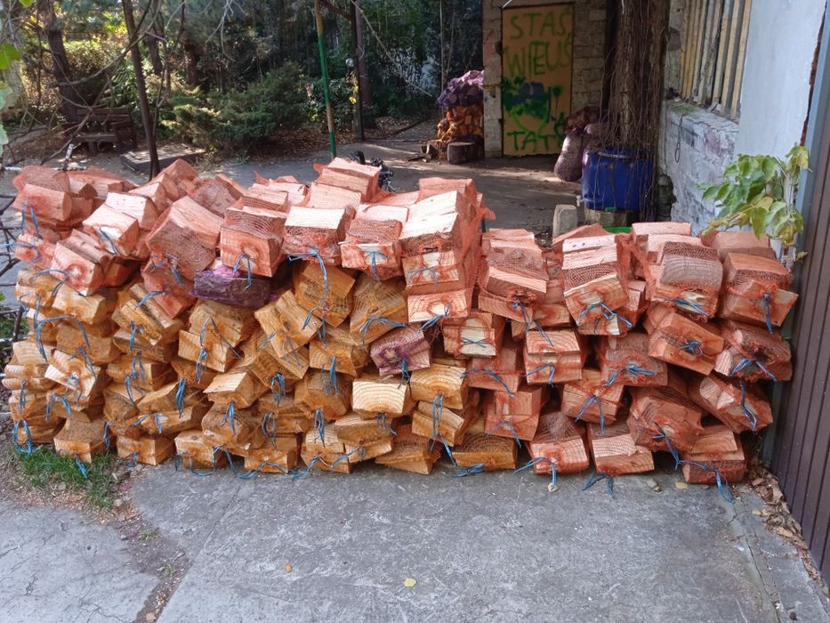 Drewno kominkowe brzoza sezonowana opal