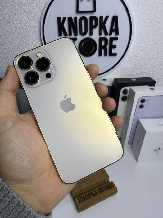 iPhone 13 Pro 128 Gb Gold Гарний стан Батарея 100% 878
