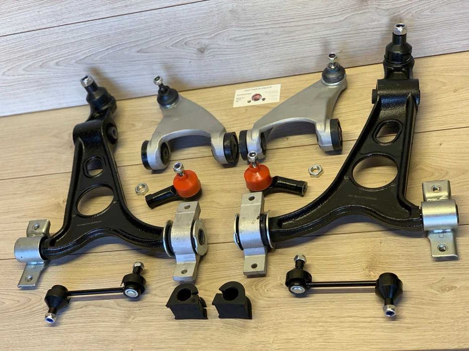 Рычаг 4шт Альфа 147 156 Alfa Romeo верх низ Ричаг Альфа Ромео Втулка