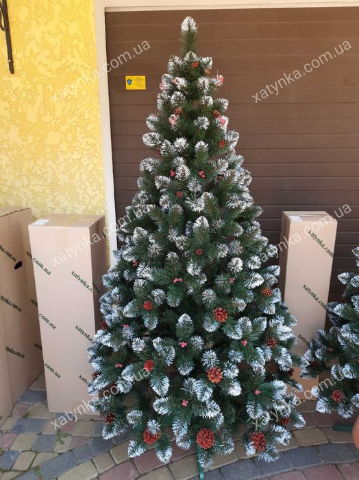 РОЗПРОДАЖ! Ялинка штучна Кармен Шишка 1.50 Золото Срібло Еліт Шишка