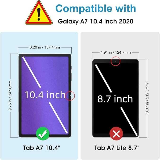 Szkło hartowane do Samsung Galaxy Tab A7 1 szt w zestawie