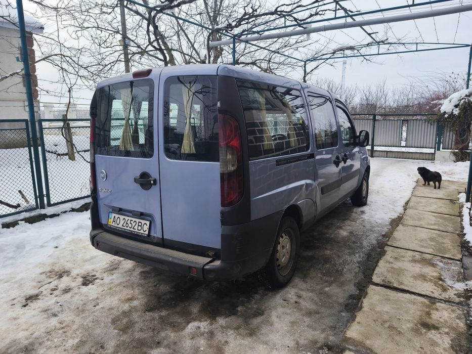 Fiat doblo 1.9 d 2005 рік фіат добло