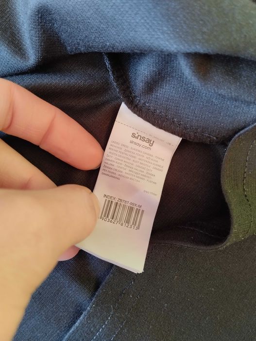 Dopasowana sukienka z golfem, M (38), eng Fitted turtleneck dress, Sinsay
