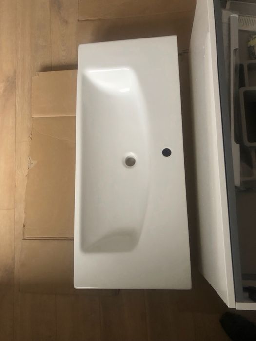Nowa Szafka łazienkowa ELITA + umywalka ceramiczna Luna
