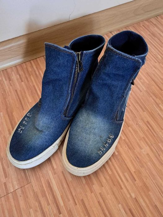 Trampki jeansowe 38