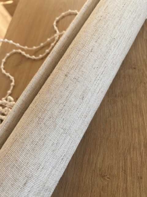 Roleta okienna 60 x 160 cm /a'la LEN naturalny/ NEW * zaciemniająca